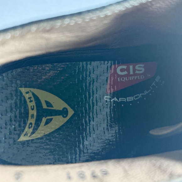 Men’s Toschi CIS Equipped Carbonlite Black Genuine Leather Oxfords Boots size 9 - Picture 11 of 16